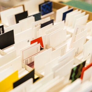 Tarjetas de presentación - Imprenta Patronato Graphos, Recoleta